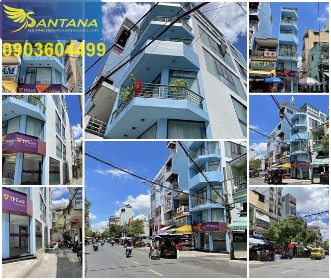 Bán nhà mặt tiền Đường Hoàng Hoa Thám, Quận Bình Thạnh tuyệt phẩm 4 lầu đang cho Ngân Hàng TPBank thuê